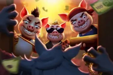 Meja Dragon Tiger dengan dealer langsung dan antarmuka permainan di aplikasi dax68